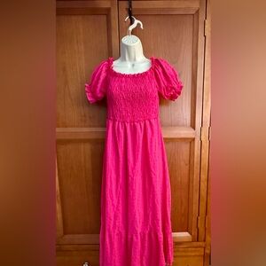 Dark Pink/Fuchsia Dress. Lightweight NWOT